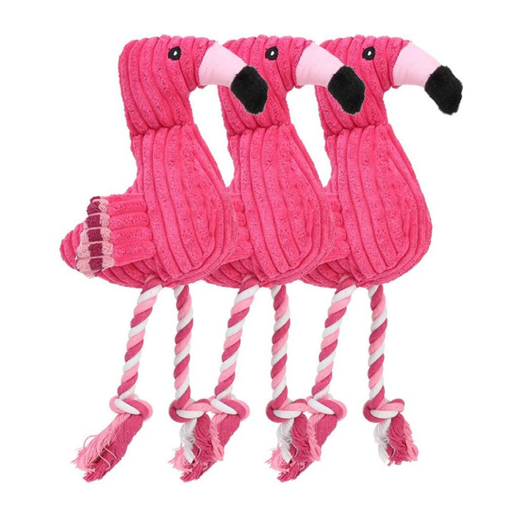 Flamingo Rope Toy