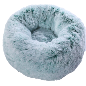 Plush Circular Donut Dog Bed