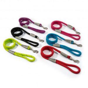 Reflective Nylon Clip Leads - 6 Colours