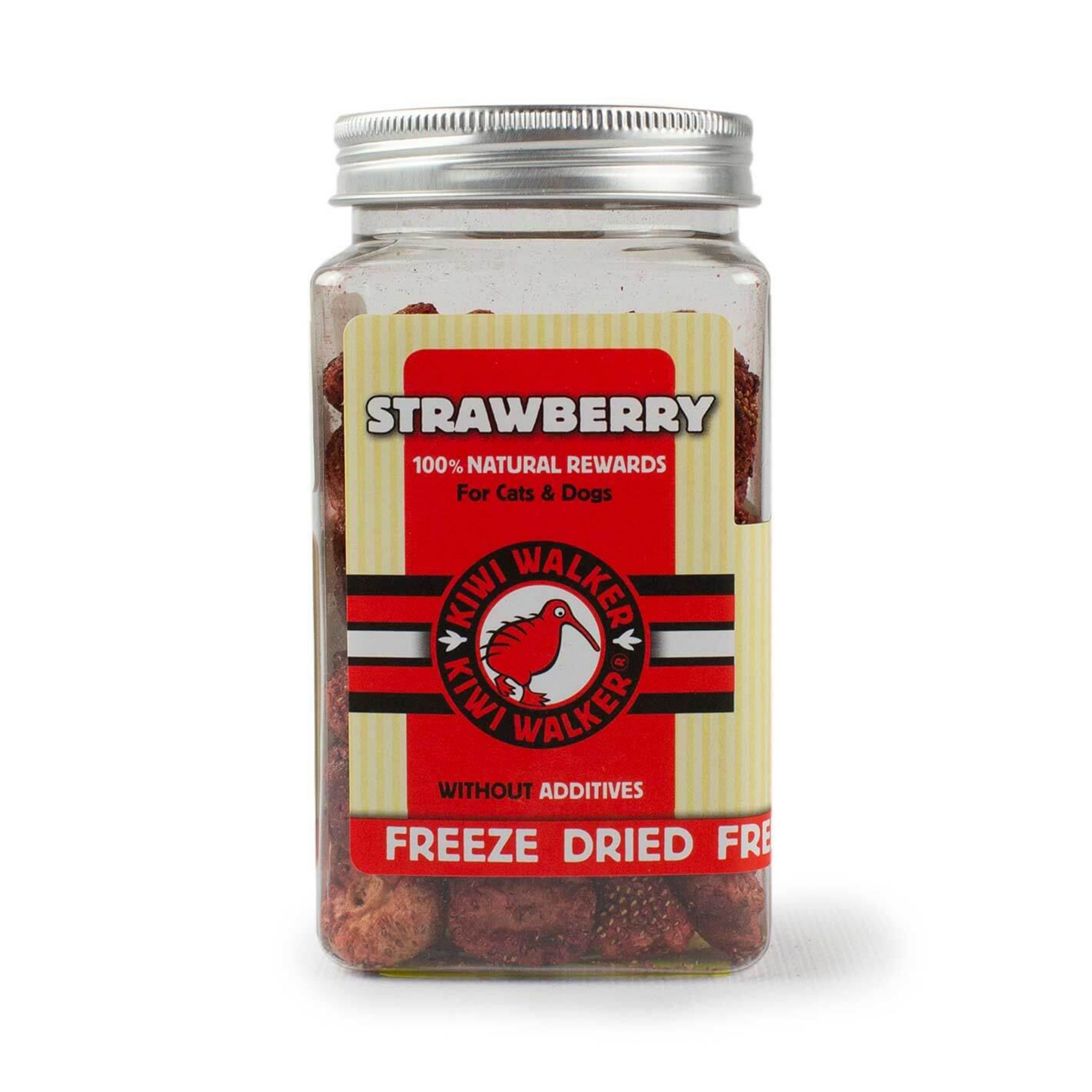 Kiwi Walker Strawberry Freeze Dried Treats 25g