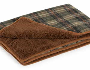 Heritage Green Check Blanket