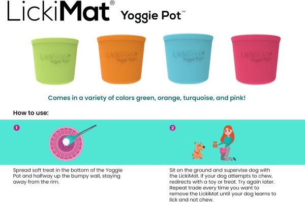 Lickimat Yoggie Pot - Image 2
