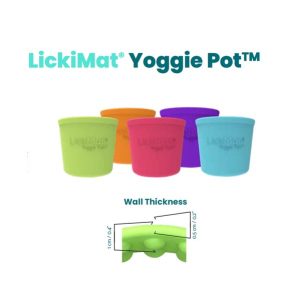 Lickimat Yoggie Pot