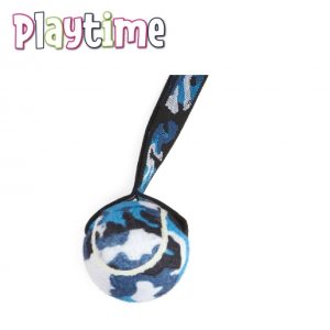 Ancol Camo Tennis Ball with Strap